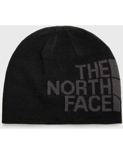 Oboustranný čepice The North Face černý