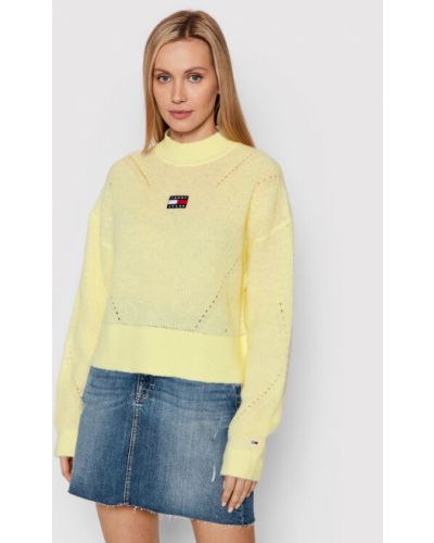Maglione Tommy Jeans giallo
