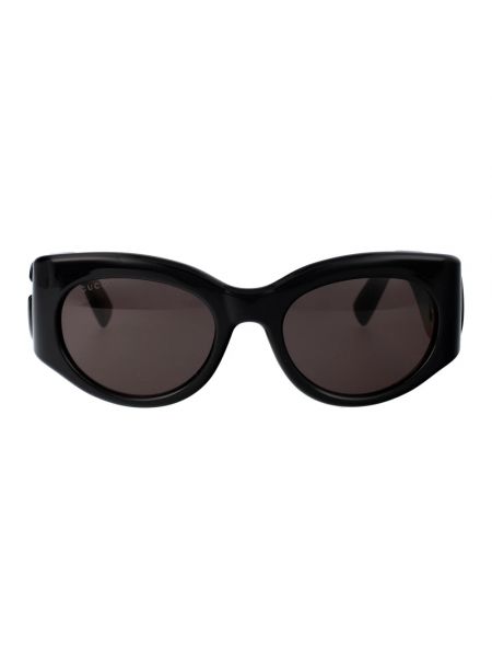 Eleganter oversize sonnenbrille Gucci schwarz