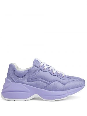Sneakerși Gucci Rhyton violet