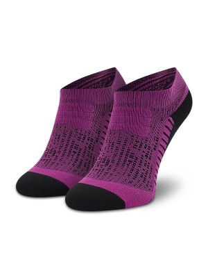 Nízké ponožky Asics fialové