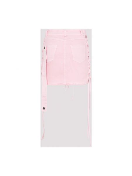 Spódnica jeansowa Julfer różowa