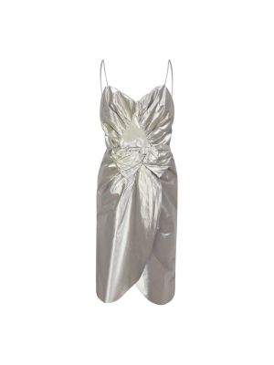 Sukienka mini Maison Margiela srebrna