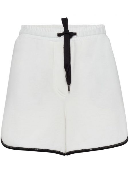 Kratke hlače Brunello Cucinelli bela