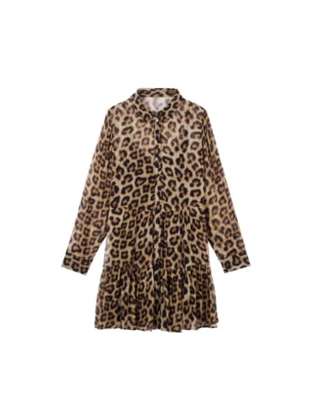 Kleid mit leopardenmuster Ba&sh