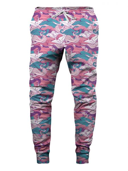 Růžové sportovní kalhoty Aloha From Deer