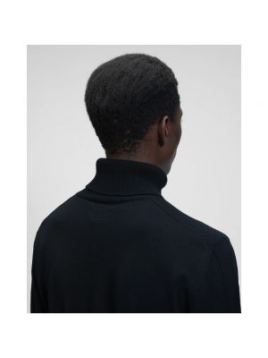 Jersey cuello alto de lana merino con cuello alto C.p. Company negro
