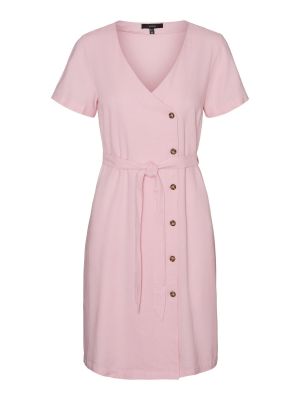 Mini šaty Vero Moda ružová