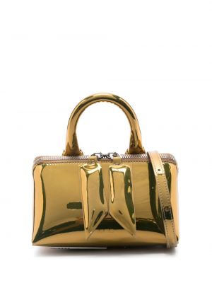 Shopper handtasche The Attico gold