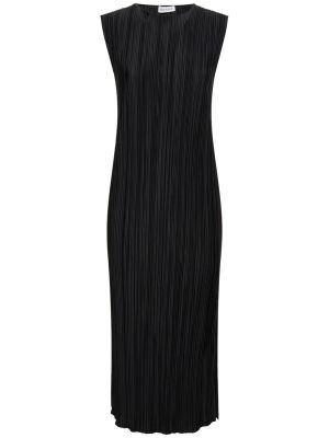 Μίντι φόρεμα Anine Bing μαύρο