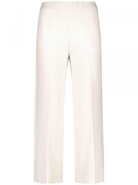 Pantalon plissé Gerry Weber blanc