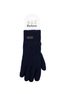 Rękawiczki Barbour niebieskie