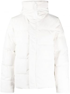 Пухено палто Canada Goose бяло