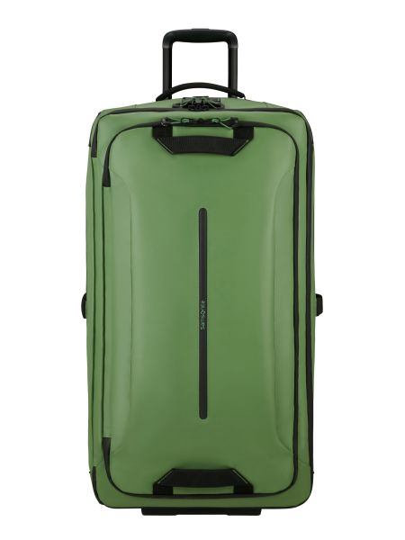 Нейлоновый чемодан Samsonite зеленый