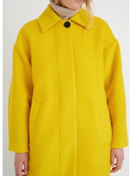 Płaszcz zimowy Inwear żółty