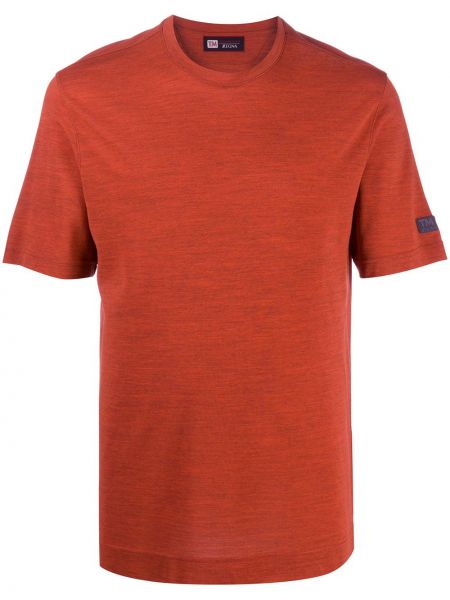 Camiseta manga corta Z Zegna naranja