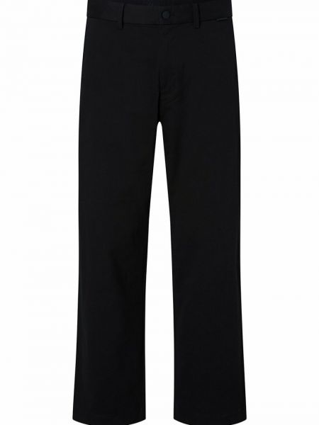 Spodnie klasyczne Calvin Klein czarne