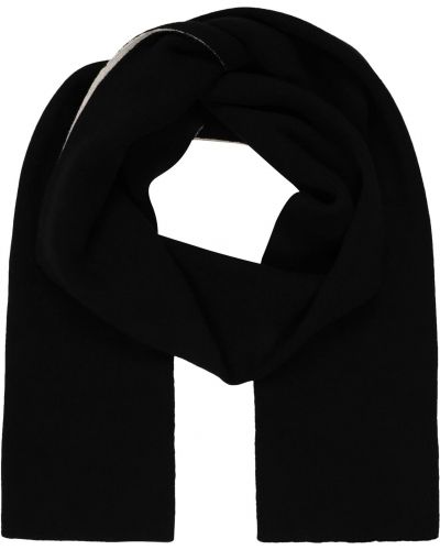 Jednofarebný bavlnený šál z polyesteru Nu-in - čierna