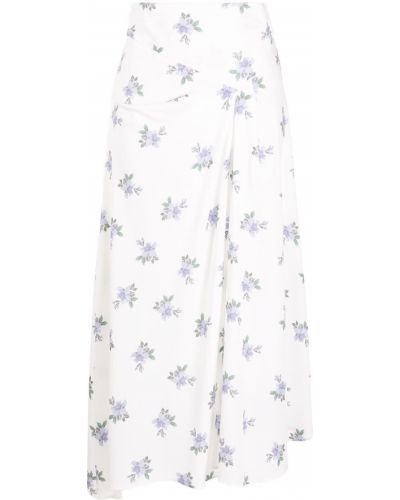 Falda de flores con estampado Isabel Marant