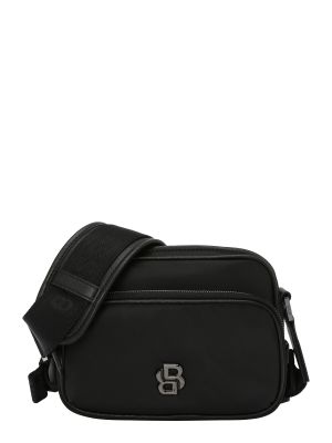 Чанта през рамо с цип Boss Black черно