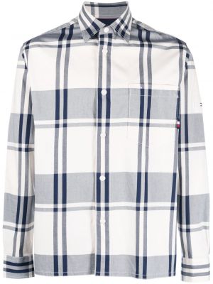 Kockovaná bavlnená košeľa Tommy Hilfiger