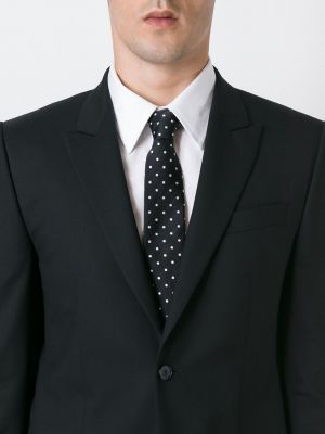 Jacquard gepunktete krawatte Dolce & Gabbana