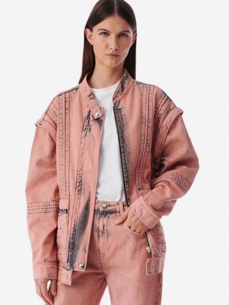 Джинсовая куртка Iro розовая