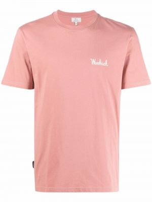 T-shirt Woolrich rosa