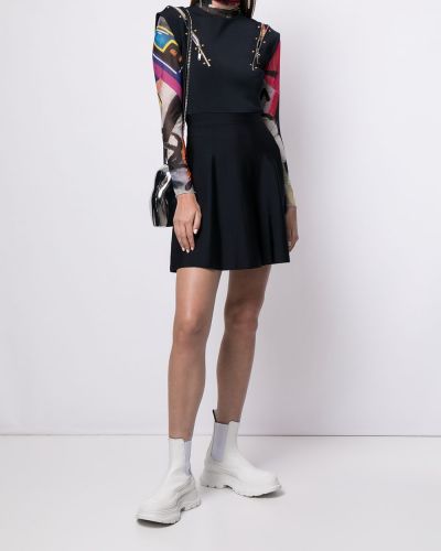 Vestido bootcut con apliques Louis Vuitton
