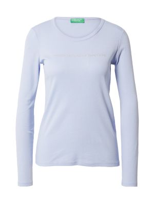 UNITED COLORS OF BENETTON Tricou  mov lavandă / argintiu