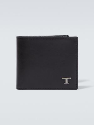 Kožená peňaženka Tod's čierna