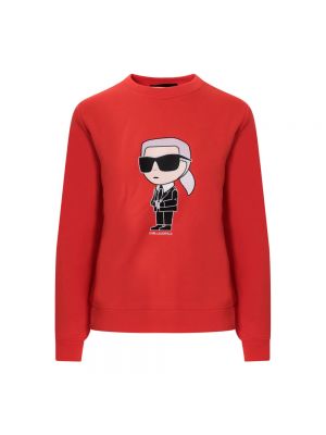 Bluza dresowa Karl Lagerfeld czerwona