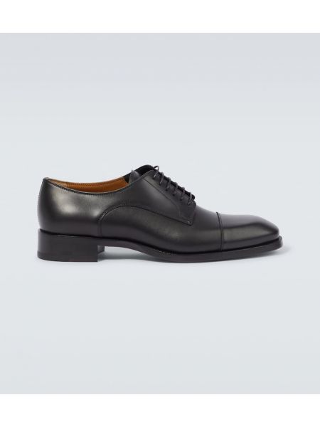 Lær brogues Christian Louboutin svart