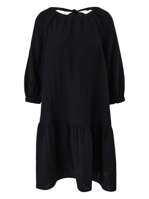 Rochie tip cămașă Qs By S.oliver negru