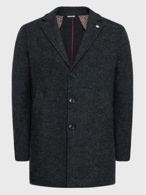 Vlněný zimní kabát Manuel Ritz černý