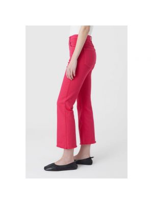 Pantalones de cintura alta Closed rosa