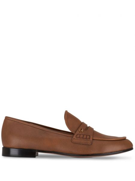 Nahast loafer-kingad Gianvito Rossi pruun