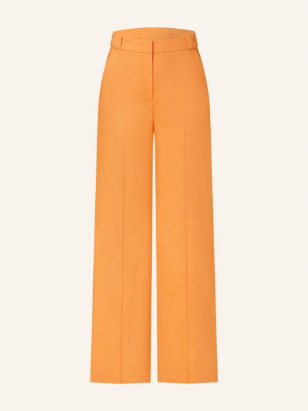 Spodnie Comma pomarańczowe