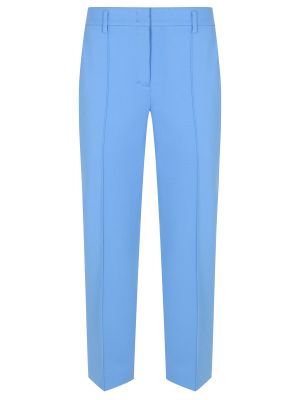 Голубые классические брюки из вискозы Dorothee Schumacher