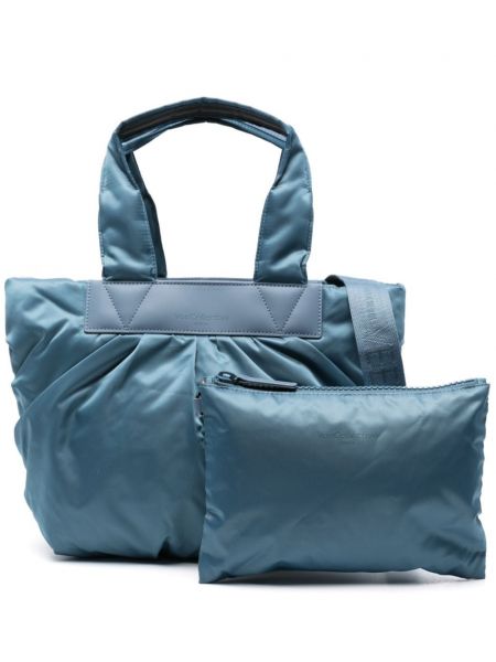 Τσάντα shopper Veecollective μπλε