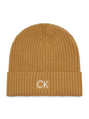 Mütze Calvin Klein beige