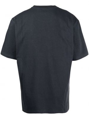 Kokvilnas t-krekls ar apdruku Buscemi zils