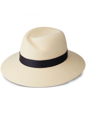 Pălărie Maison Michel alb