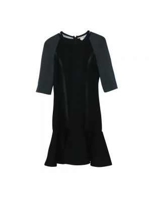 Vestido de lana Fendi Vintage negro