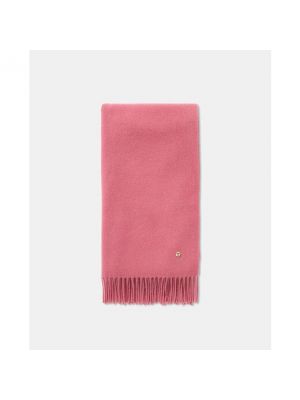 Bufanda de lana Latouche rosa