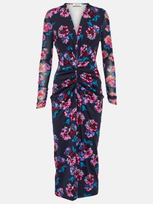 Миди рокля с принт от джърси Diane Von Furstenberg