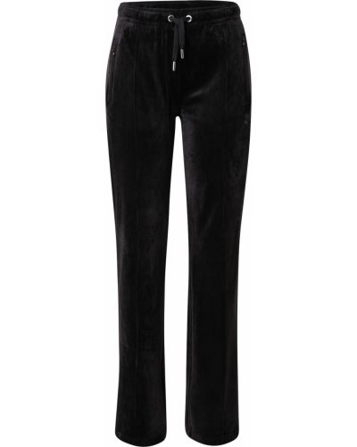 Priliehavé teplákové nohavice Juicy Couture čierna