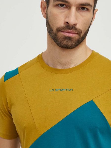 Тениска с дълъг ръкав с принт La Sportiva зелено
