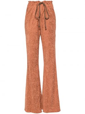 Pantaloni cu model paisley Song For The Mute portocaliu
