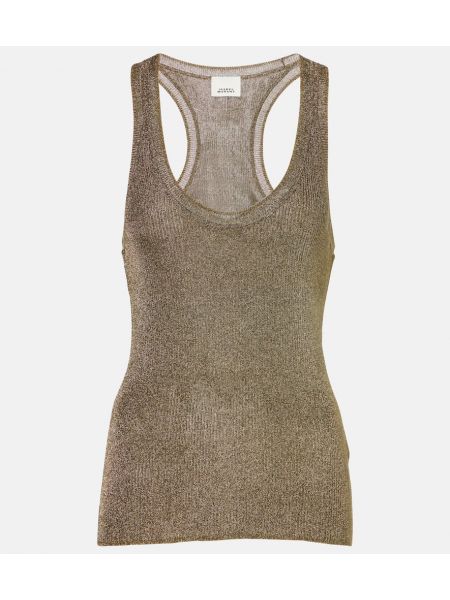 Top Isabel Marant brun